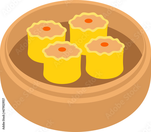 Dim sum illustration