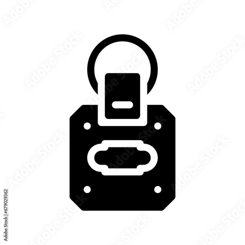 key chain glyph icon