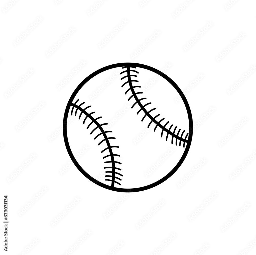 Sports Balls Minimal Flat Line Vector Icon Sports Balls Minimal Flat Line Vector Icon