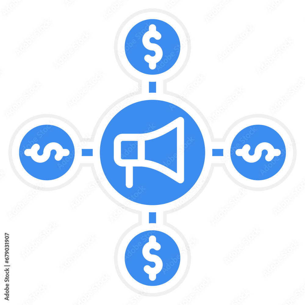 Affiliate Marketing Icon Style Affiliate Marketing Icon Style
