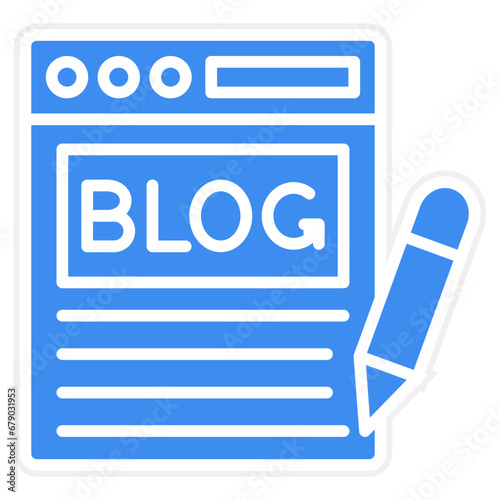 Blog Icon Style