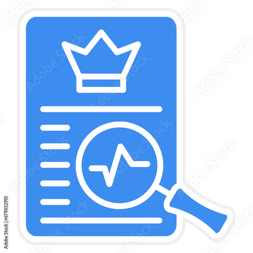 Brand Monitoring Icon Style