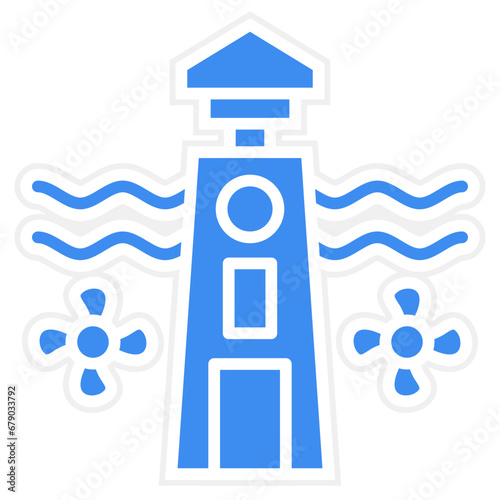 Tidal Power Icon Style