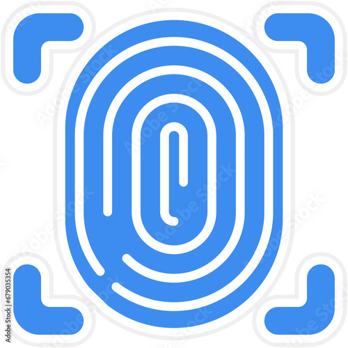 Biometrics Icon Style