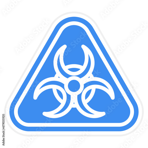 Biohazard Icon Style