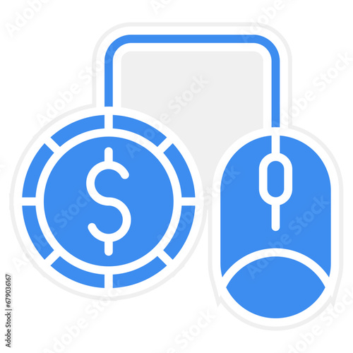 Cost Per Click Icon Style
