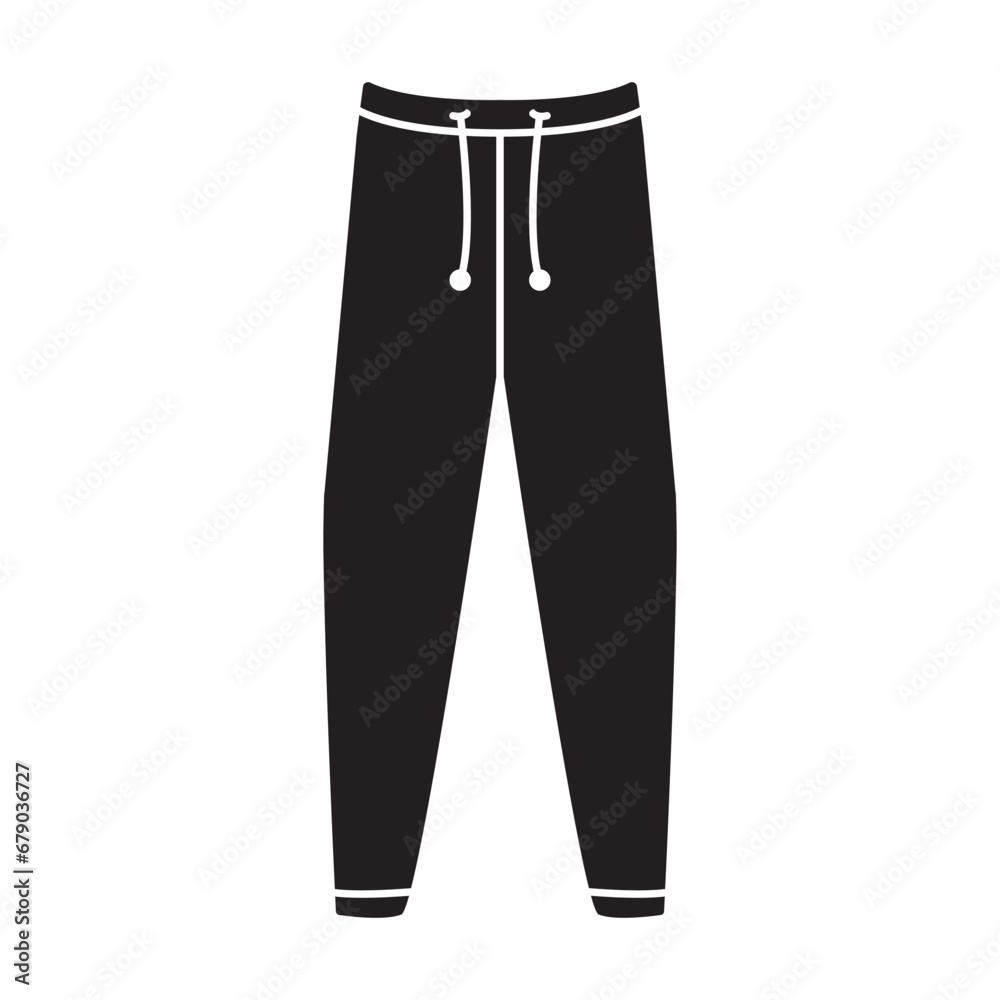 trousers icon vector