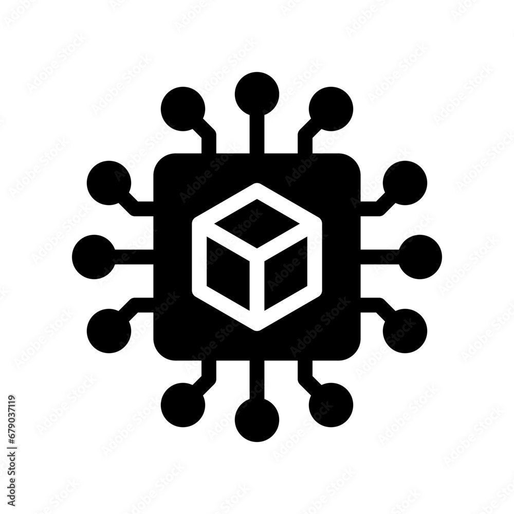 digitalisation glyph icon digitalisation glyph icon