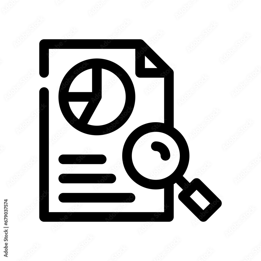 data analytics line icon data analytics line icon