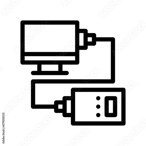 device line icon