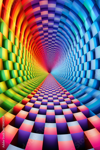 optical illusion, Generative Ai