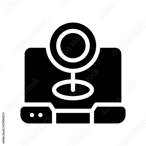 venue glyph icon