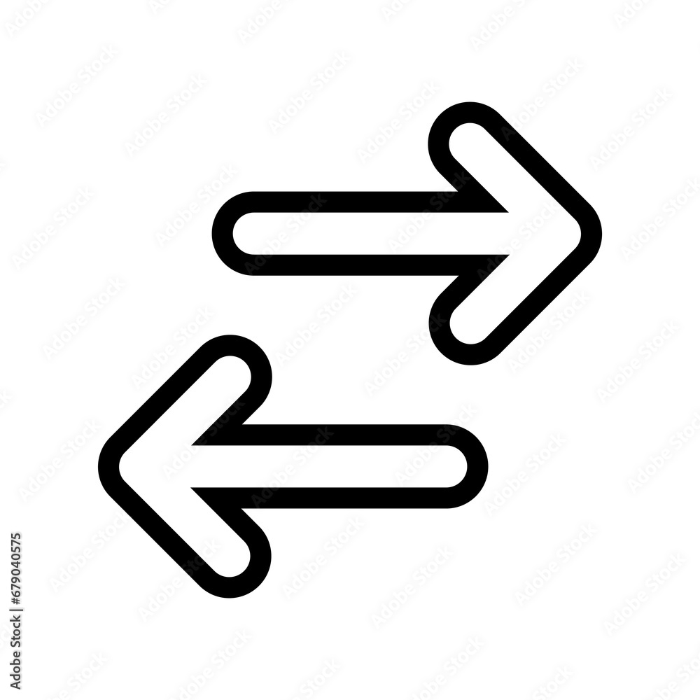 black line arrows transparent background black line arrows transparent background