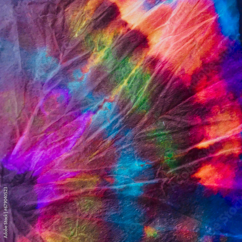 Wallpaper Mural Traditional Tie Dye Pattern. Tie Wave Closeup Torontodigital.ca