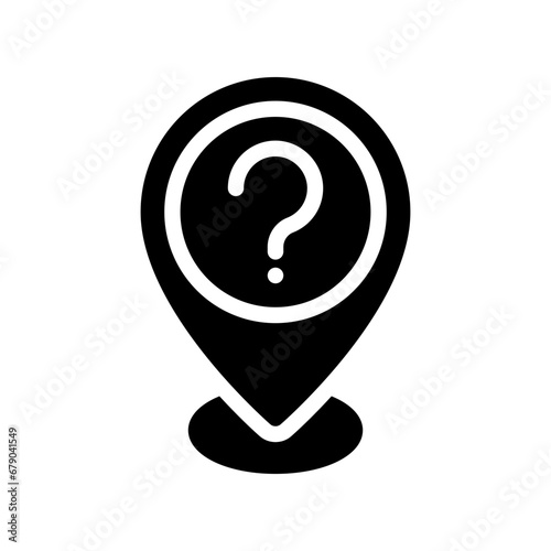 help glyph icon