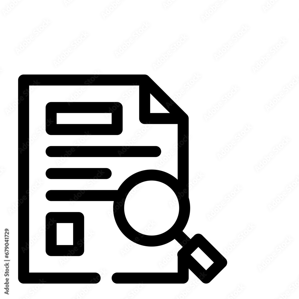 audit line icon audit line icon