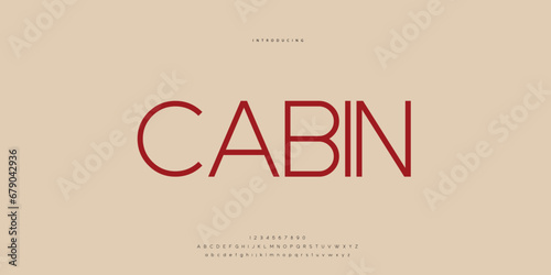 Elegant Font Uppercase Lowercase and Number. Classic Lettering Minimal Fashion Designs. Typography modern Sen Serif fonts regular decorative vintage concept. vector illustration