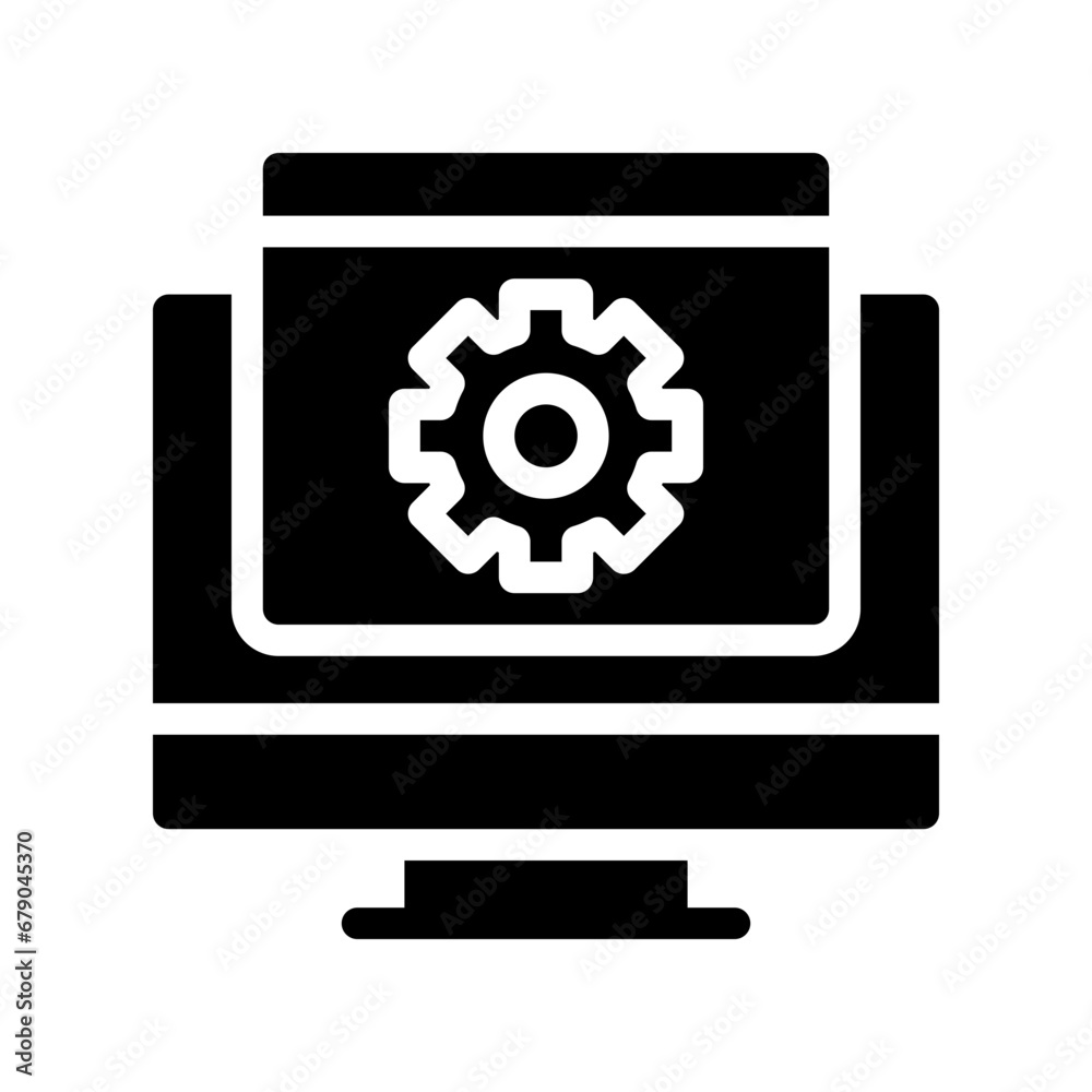 strategy glyph icon strategy glyph icon