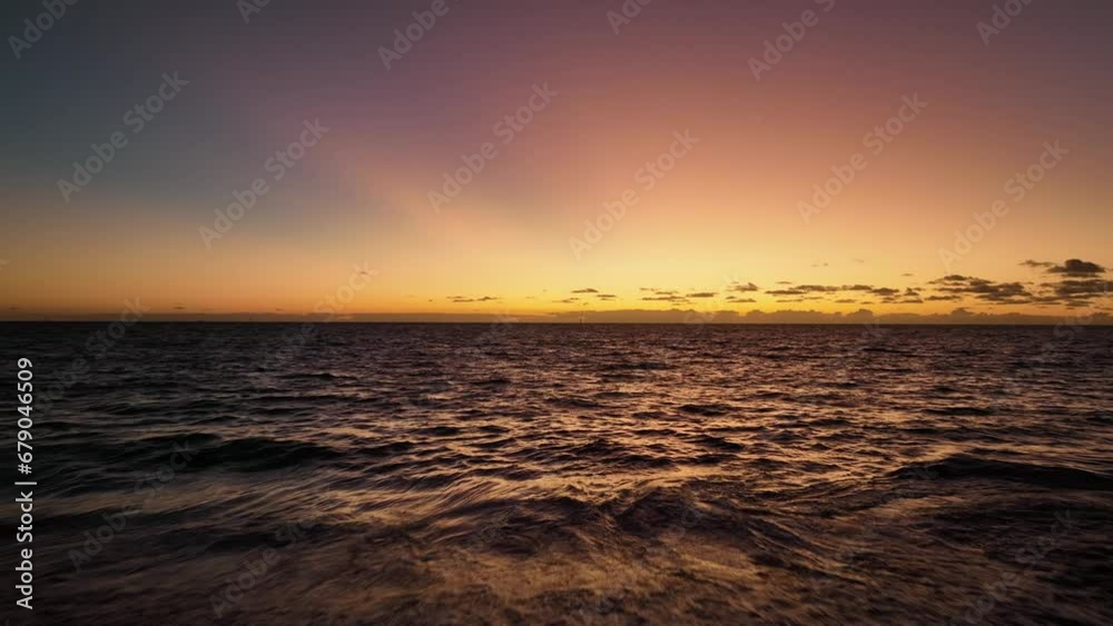 sunset sea beach aerial 4k drone shot perth sunset sea beach aerial 4k drone shot perth