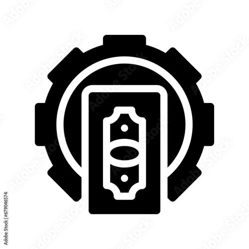 costs glyph icon