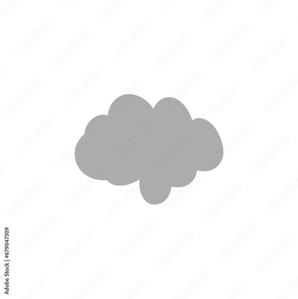 Clouds silhouettes. clouds shapes Clouds silhouettes. clouds shapes