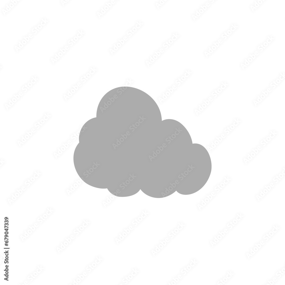Clouds silhouettes. clouds shapes Clouds silhouettes. clouds shapes
