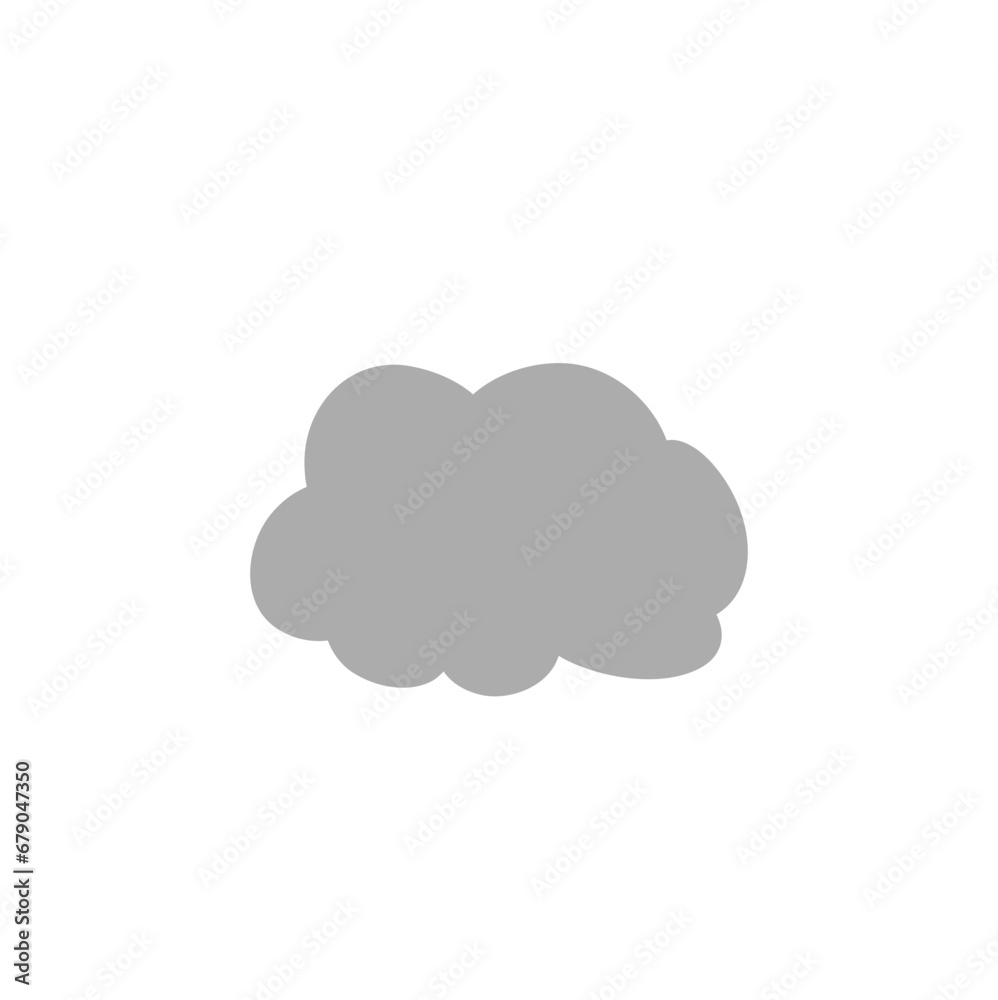 Clouds silhouettes. clouds shapes Clouds silhouettes. clouds shapes