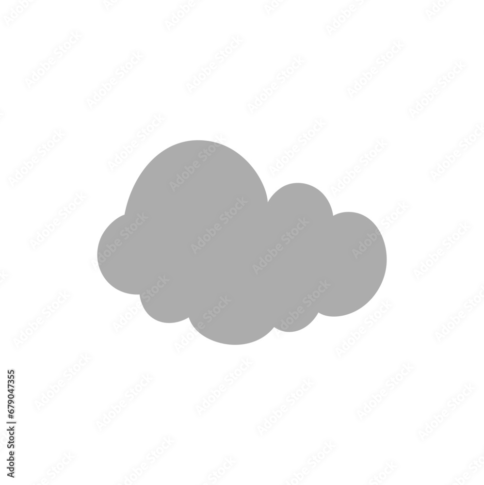 Clouds silhouettes. clouds shapes Clouds silhouettes. clouds shapes