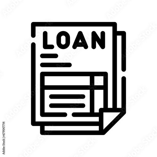 loan line icon