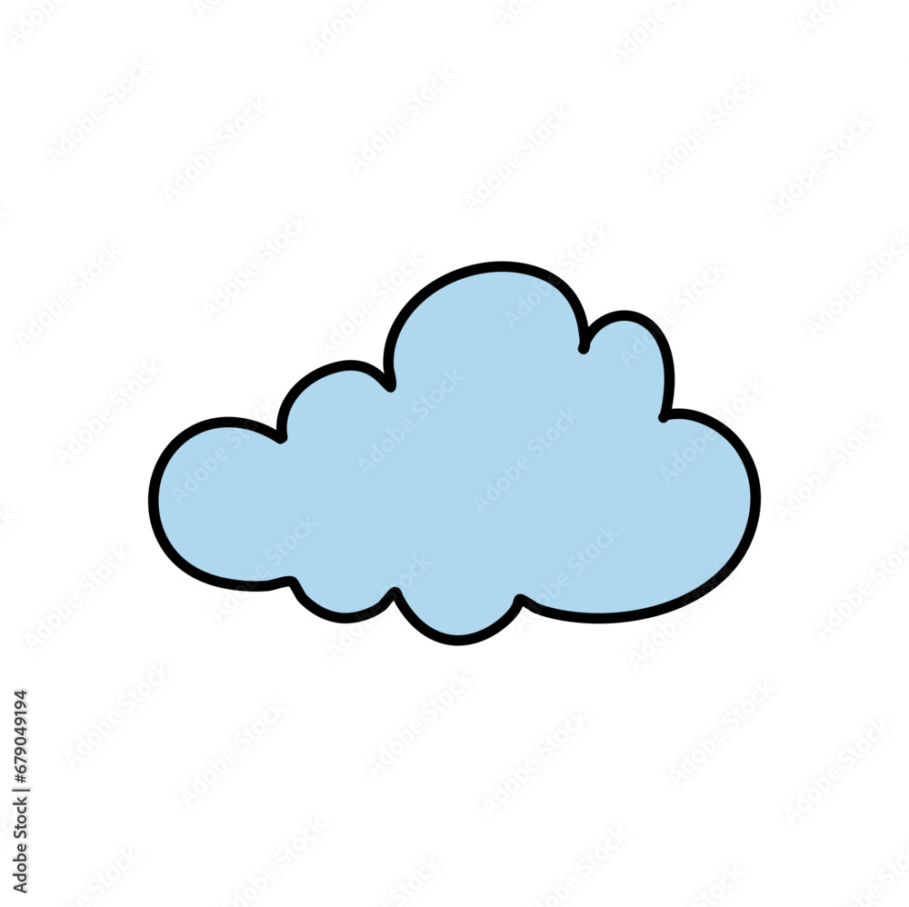 Cartoon clouds. vector collection. Cartoon clouds. vector collection.