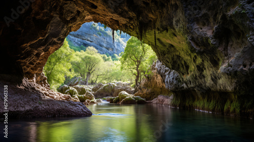 Water Cave of the Sierra de Basa Granada photo
