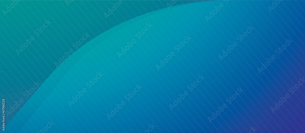 blue digital art, fancy color design Gradient background - abstract curves - obrazy, fototapety, plakaty 