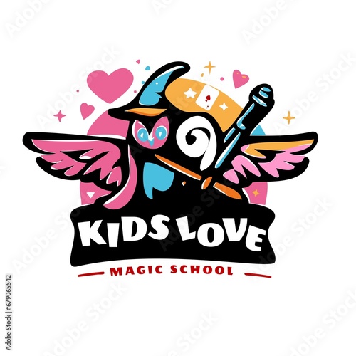 Obraz na płótnie magic school