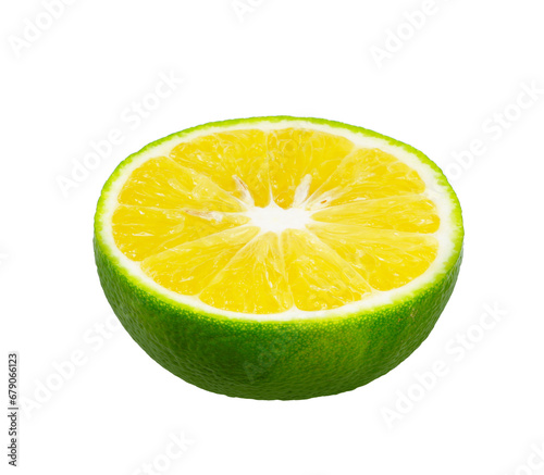 Acidless orange isolated on white background