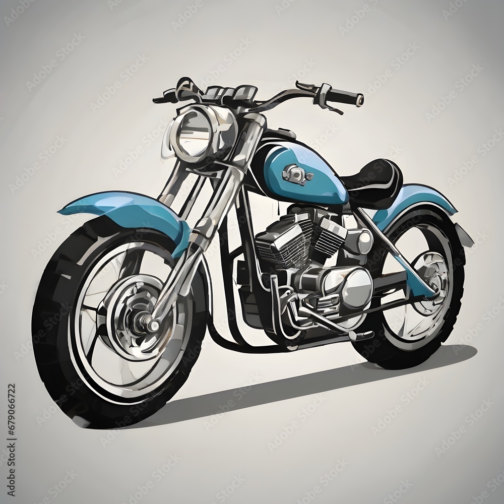 Motorcycle Icon Background Very Cool