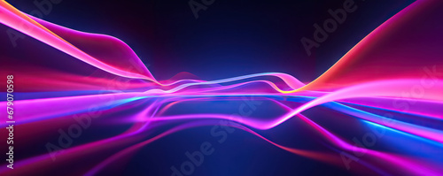 Abstract technology background. Ideal for neural network, cybersecurity, data stream, database, science, supercomputer, cloud computing, etc.