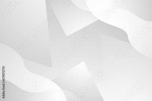 Abstract white and gray shape background. texture white pattern. vector illustration