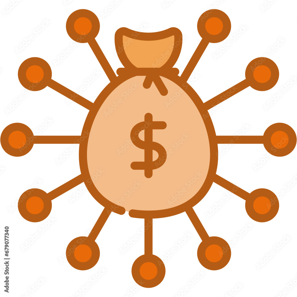 Crowd Funding Icon Crowd Funding Icon