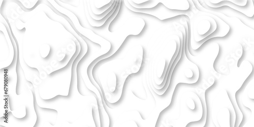 Black and white abstract background White abstract background 3d realistic design use for ads banner and advertising print design vector. 3d topography relief. Vector topographic illustration. 