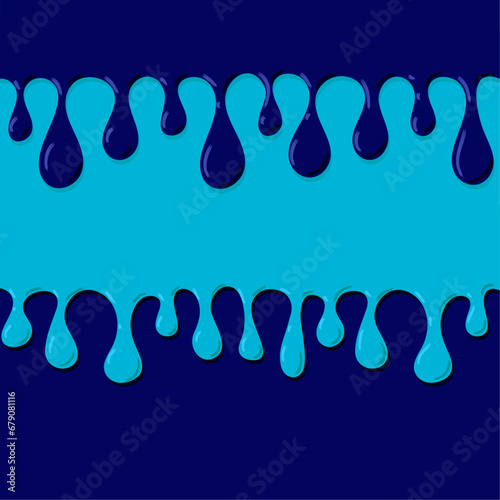 Dripping drops vector illustration. Editable graphic resources. Paint dripping. Dripping liquid. Flowing liquid. 