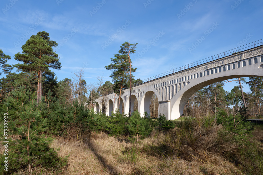 Vanne aqueduct in Fontainebleau forest