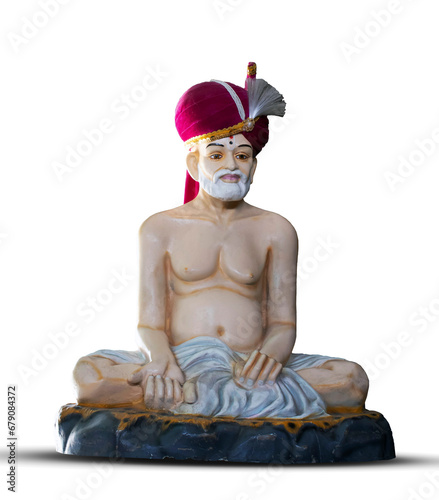 gajanan maharaj ,Idol of Hindu Saint Gajananmaharaj Shegaon photo