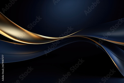 Silky dynamic wave background. Elegant, festive and luxury concept. Minimalist modern design for banner, flyer, card, brochure cover or decoration.
