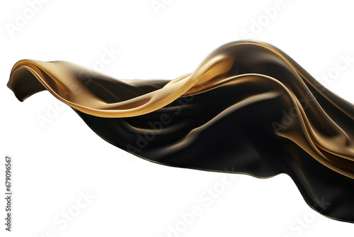 Elegant fashion flying satin silk cloth design for product display