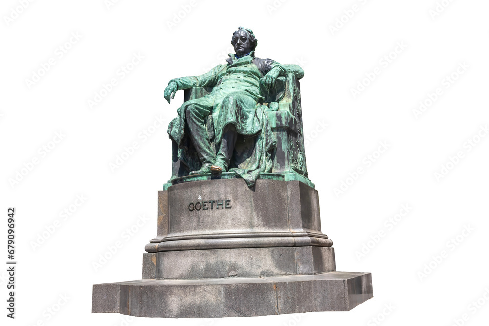 The Goethe monument in Vienna, Austria