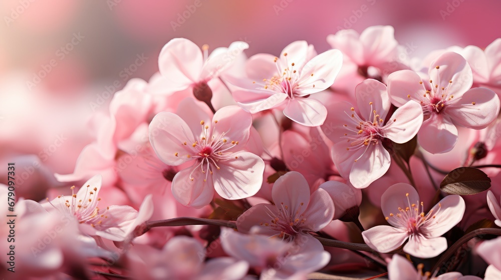 Beautiful Soft Spring Background Pink Flowers, HD, Background Wallpaper, Desktop Wallpaper
