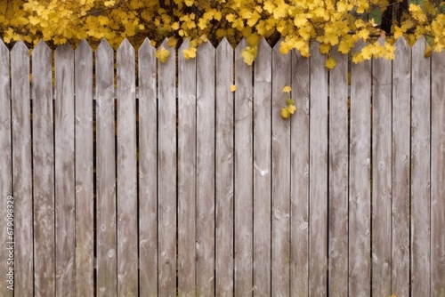 detailed shot of weathered wooden fence
