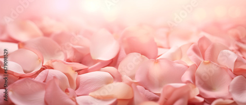 Pink rose petals © Ghazanfar