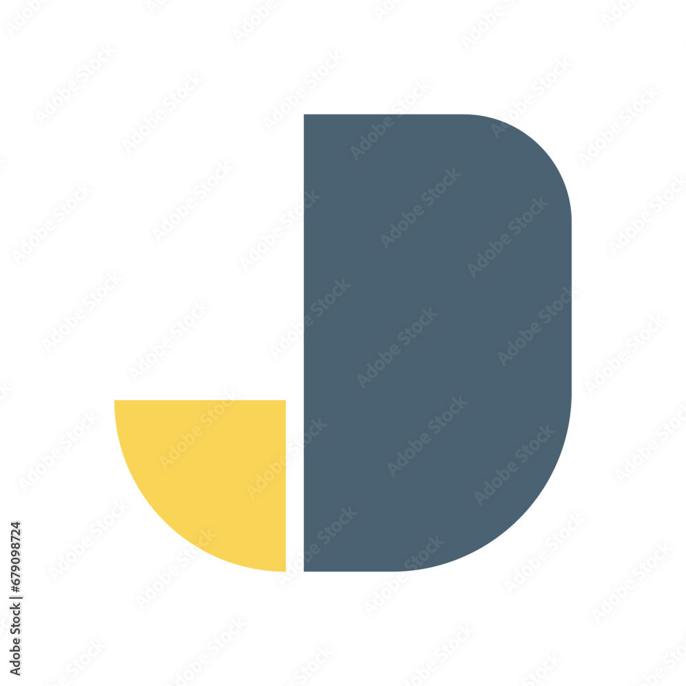 Display bauhaus vector font bold letter logo J alphabet capital geometry Typeface abc element for social media, web design, poster, banner, greeting card Display bauhaus vector font bold letter logo J alphabet capital geometry Typeface abc element for social media, web design, poster, banner, greeting card