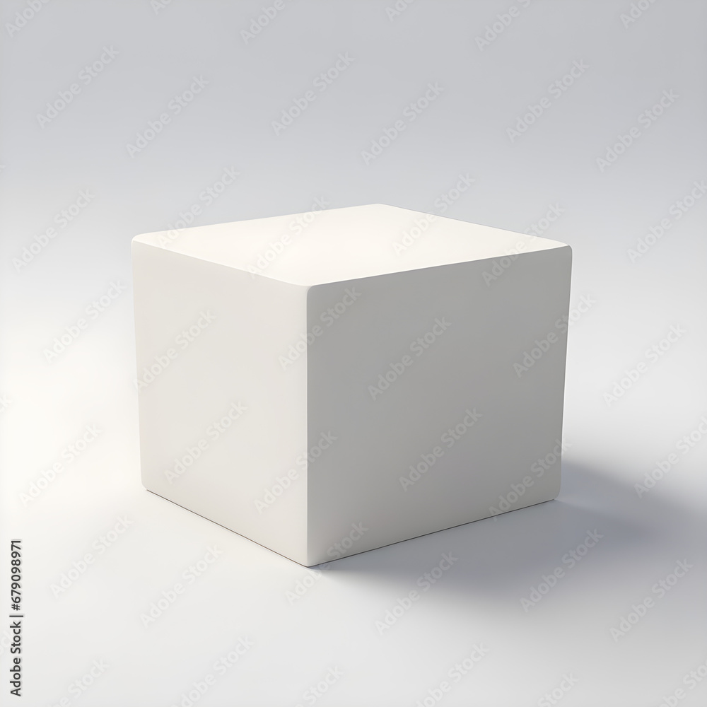 3d box white 3d box white